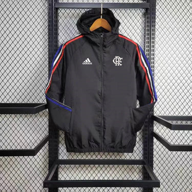 Corta Vento Flamengo 24/25 - Preto e Vermelho