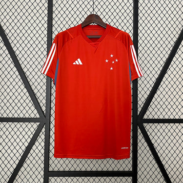 Camisa 24∕25 Cruzeiro Training Wear Red  All sponsors