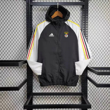 Corta Vento Benfica 24/25 - Preto e Branco