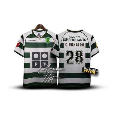 Camisa Cristiano Ronaldo Sporting 2002 Legend