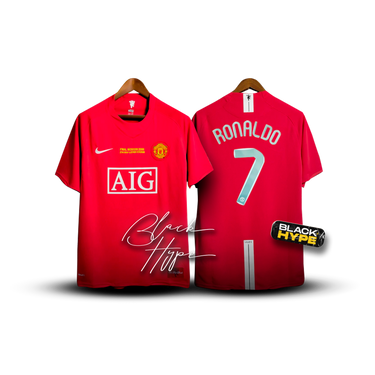 Camisa Cristiano Ronaldo Manchester United 07-08 Legend - Vermelho