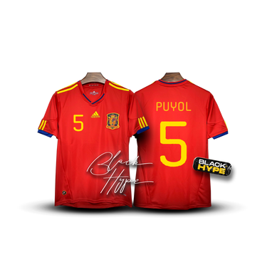 Camisa Puyol Espanha 2010 Legend