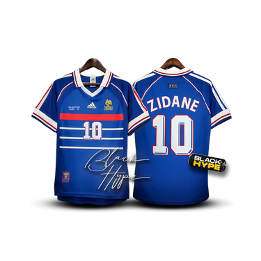 Camisa Zidane França 1998 Legend