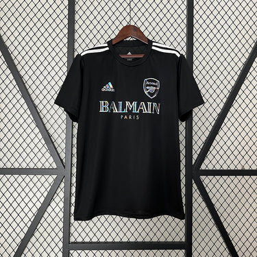 Camisa Arsenal 24/25 Adidas x Balmain - Preto